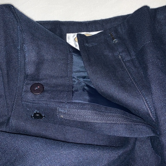 BNWT Lined Irish Linen Dress Pants by Talbots - Picture 4 of 10